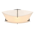 Hubbardton Forge 2012 Oil Rubbed Bronze Spun Frost (SH) Bento Semi-Flush Mount