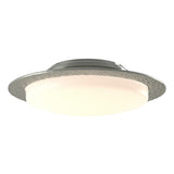 Hubbardton Forge 2017 Sterling Opal Glass (GG) Oceanus Semi-flush