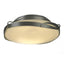 Hubbardton Forge 2012 Vintage Platinum Opal Glass (GG) Flora Flush Mount