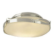 Hubbardton Forge 2012 Sterling Opal Glass (GG) Flora Flush Mount