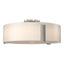 Hubbardton Forge 2009 Sterling Opal Glass (GG) Impressions Large Semi-Flush