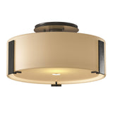 Hubbardton Forge 2009 Dark Smoke Opal Glass (GG) Impressions Semi-Flush