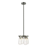 Hubbardton Forge 2022 Sterling Clear Glass (ZM) Multi Eos Semi-Flush/Pendant