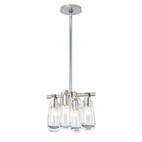 Hubbardton Forge 2022 Sterling Clear Glass (ZM) Multi Eos Semi-Flush/Pendant