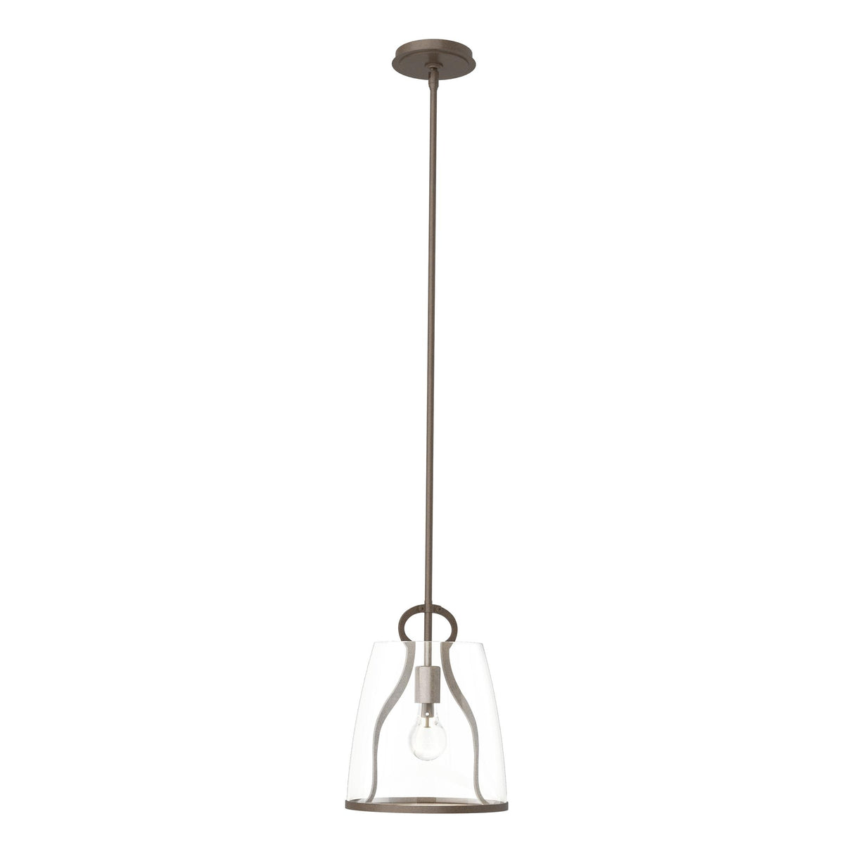 Hubbardton Forge 2022 Bronze Clear Glass (ZM) Multi Caliper Pendant