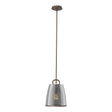 Hubbardton Forge 2022 Bronze Plated Smoke Glass (PS) Multi Caliper Pendant