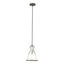 Hubbardton Forge 2022 Dark Smoke Clear Glass (ZM) Multi Caliper Pendant