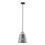 Hubbardton Forge 2022 Black Plated Smoke Glass (PS) Multi Caliper Pendant