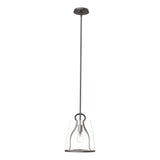 Hubbardton Forge 2022 Oil Rubbed Bronze Clear Glass (ZM) Multi Caliper Pendant