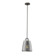 Hubbardton Forge 2022 Oil Rubbed Bronze Plated Smoke Glass (PS) Multi Caliper Pendant