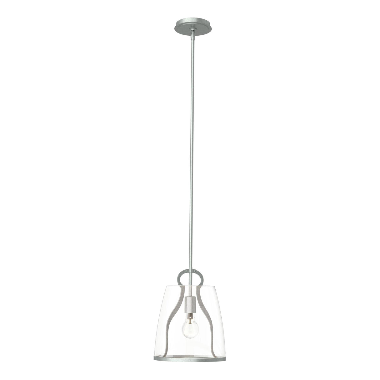 Hubbardton Forge 2022 Vintage Platinum Clear Glass (ZM) Multi Caliper Pendant