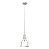 Hubbardton Forge 2022 Vintage Platinum Clear Glass (ZM) Multi Caliper Pendant