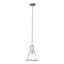 Hubbardton Forge 2022 Soft Gold Clear Glass (ZM) Multi Caliper Pendant