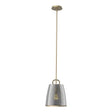 Hubbardton Forge 2022 Soft Gold Plated Smoke Glass (PS) Multi Caliper Pendant