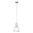 Hubbardton Forge 2022 Sterling Clear Glass (ZM) Multi Caliper Pendant
