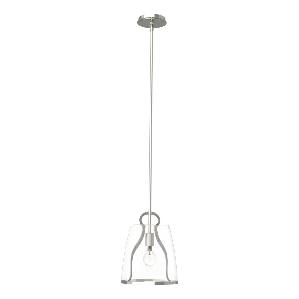 Hubbardton Forge 2022 Sterling Clear Glass (ZM) Multi Caliper Pendant