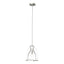 Hubbardton Forge 2022 Sterling Clear Glass (ZM) Multi Caliper Pendant