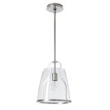 Hubbardton Forge 2022 Sterling Clear Glass (ZM) Multi Caliper Pendant