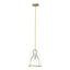 Hubbardton Forge 2022 Modern Brass Clear Glass (ZM) Multi Caliper Pendant
