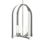 Hubbardton Forge 2023 Sterling Frosted Glass (FD) Multi Triomphe 4-Light Pendant