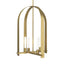 Hubbardton Forge 2023 Modern Brass Frosted Glass (FD) Multi Triomphe 4-Light Pendant