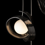 Hubbardton Forge 2023 Ink Opal Glass (GG) Standard Riza 9-Light Pendant