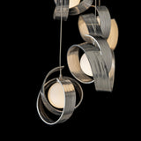 Hubbardton Forge 2023 Sterling Opal Glass (GG) Standard Riza 5-Light Pendant