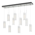 Hubbardton Forge 2022 Vintage Platinum Opal Glass (GG) Standard Exos Glass 10-Light Pendant