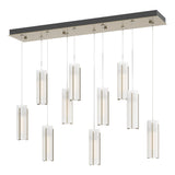 Hubbardton Forge 2022 Soft Gold Opal Glass (GG) Standard Exos Glass 10-Light Pendant