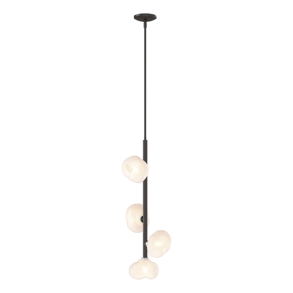 Hubbardton Forge 2023 Oil Rubbed Bronze Frosted Glass (FD) Multi Ume Vertical Pendant