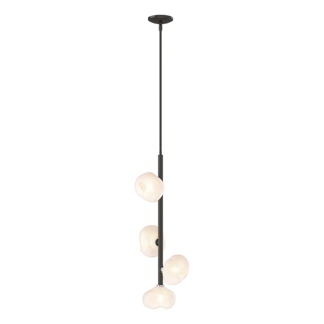 Hubbardton Forge 2023 Oil Rubbed Bronze Frosted Glass (FD) Multi Ume Vertical Pendant