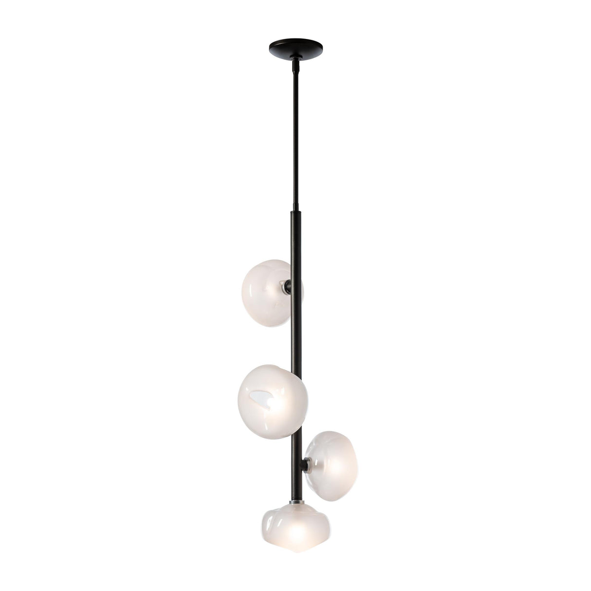 Hubbardton Forge 2023 Oil Rubbed Bronze Frosted Glass (FD) Multi Ume Vertical Pendant