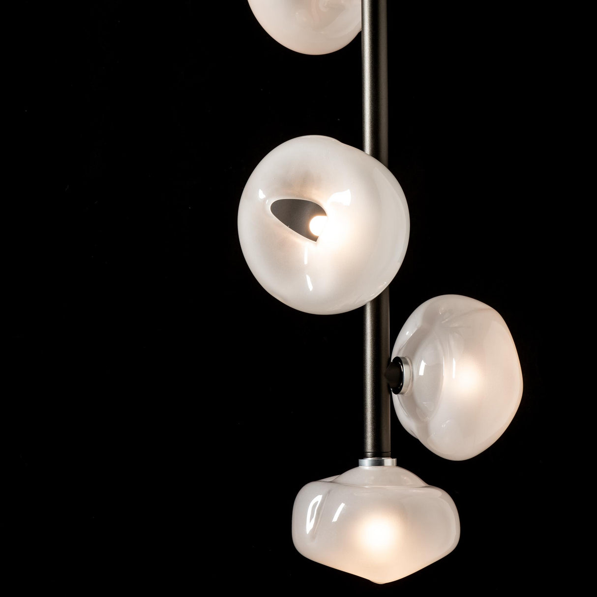Hubbardton Forge 2023 Oil Rubbed Bronze Frosted Glass (FD) Multi Ume Vertical Pendant