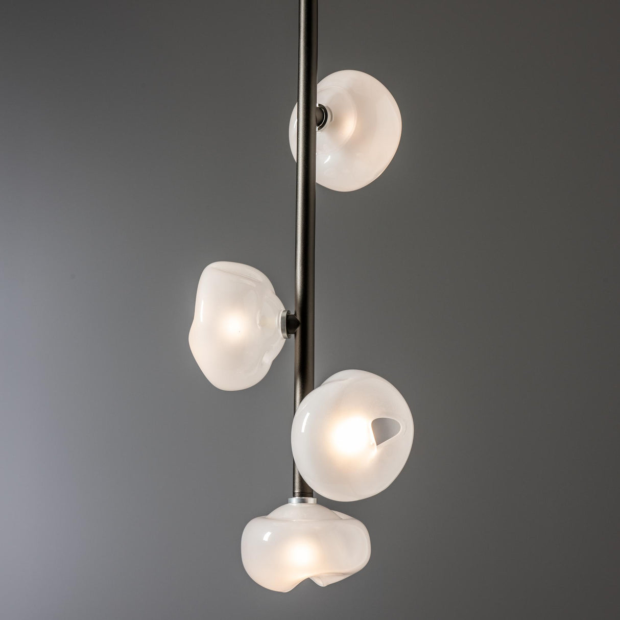 Hubbardton Forge 2023 Oil Rubbed Bronze Frosted Glass (FD) Multi Ume Vertical Pendant