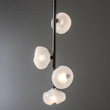 Hubbardton Forge 2023 Oil Rubbed Bronze Frosted Glass (FD) Multi Ume Vertical Pendant