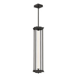 Hubbardton Forge 2023 Oil Rubbed Bronze Clear Glass (ZM) Multi Athena 1-Light Large LED Lantern