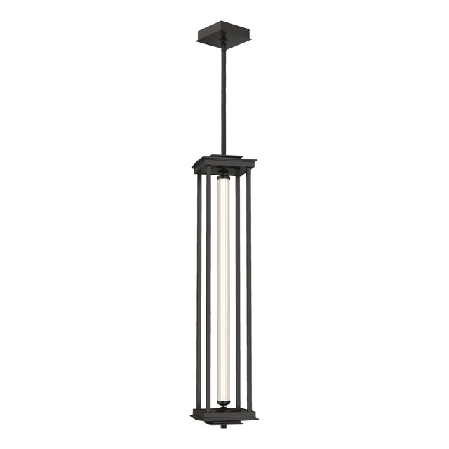 Hubbardton Forge 2023 Oil Rubbed Bronze Clear Glass (ZM) Multi Athena 1-Light Large LED Lantern