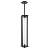 Hubbardton Forge 2023 Oil Rubbed Bronze Clear Glass (ZM) Multi Athena 1-Light Large LED Lantern