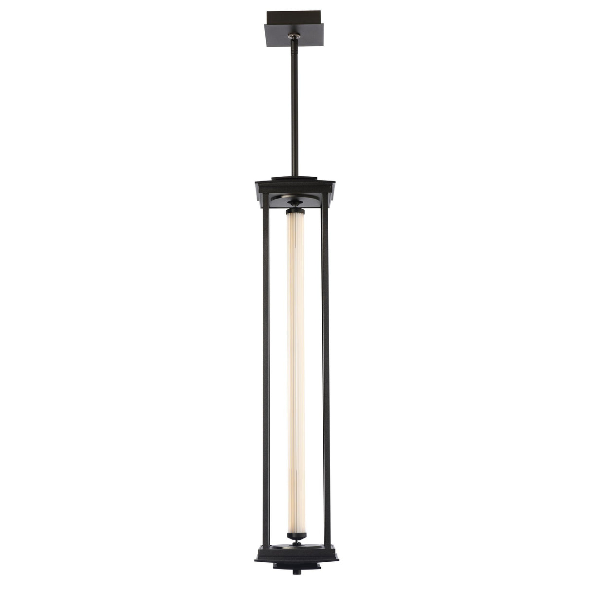 Hubbardton Forge 2023 Oil Rubbed Bronze Clear Glass (ZM) Multi Athena 1-Light Large LED Lantern