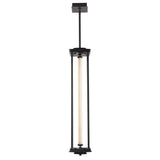 Hubbardton Forge 2023 Oil Rubbed Bronze Clear Glass (ZM) Multi Athena 1-Light Large LED Lantern