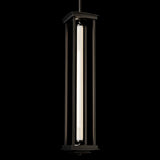 Hubbardton Forge 2023 Oil Rubbed Bronze Clear Glass (ZM) Multi Athena 1-Light Large LED Lantern