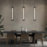 Hubbardton Forge 2023 Oil Rubbed Bronze Clear Glass (ZM) Multi Athena 1-Light Large LED Lantern