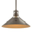 Hubbardton Forge 2022 Bronze Bronze Multi Henry Medium Steel Shade Pendant