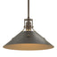 Hubbardton Forge 2022 Bronze Oil Rubbed Bronze Multi Henry Medium Steel Shade Pendant