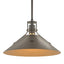 Hubbardton Forge 2022 Dark Smoke Bronze Multi Henry Medium Steel Shade Pendant