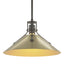 Hubbardton Forge 2022 Dark Smoke Modern Brass Multi Henry Medium Steel Shade Pendant