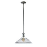 Hubbardton Forge 2022 Sterling Clear Glass (ZM) Multi Henry Medium Glass Shade Pendant