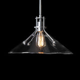 Hubbardton Forge 2022 Sterling Clear Glass (ZM) Multi Henry Medium Glass Shade Pendant