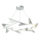 Hubbardton Forge 2020 Vintage Platinum Vintage Platinum Standard Plume 12-Light LED Pendant