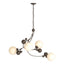 Hubbardton Forge 2019 Bronze Opal Glass (GG) Sprig Pendant